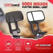 2 x Door Mirrors with Electric Signal Light On Cover for Nissan Patrol GU 97-On