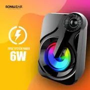 Computer Speaker Sonicgear TITAN 2 & Sonicgear Titan 3 BTMI USB Light Display