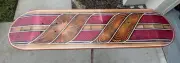 Custom painted skateboard deck