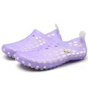 Catzon Water Shoes Women Men Swim Pool Beach Breathable Sandals-Purple