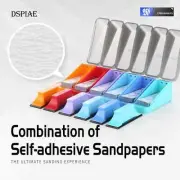 DSPIAE Self-adhesive Sandpaper Set for Gundam GK/Military Model Sanding Tools