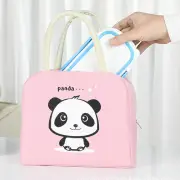 Insulated Tote Bag Thick Dust-proof Reusable Functional Lunch Bag Oxford Cloth