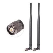 2-Pack WiFi 2.4GHz 7dBi RP-TNC Antenna for Linksys WRT54G WRT54GL WiFi Router AP