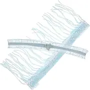 [FOMIYES] Leg Garter Set Tassel Lace Garters for Women Wedding Bridal Accessories Sky Blue Shiny Tassel Design