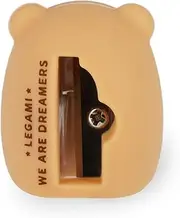 Legami - Pencil Sharpener - Mini Friends - Ideal for Kids - Easy Grip Sharpens Pencils and Crayons - School and Office Stationery - Measures 3 x 4.5 x 2 cm Teddy Bear