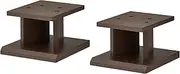 Hayami Kogyo SB-51 Speaker Stand, 1 Pair of 2, Height 5.9 inches (15 cm), Dark Brown