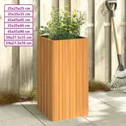 Garden Planter Plant Pot Flower Box Raised Bed Patio Solid Wood Acacia vidaXL