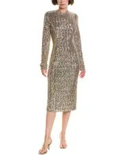 Michael Kors Collection Sequin Sheath Dress