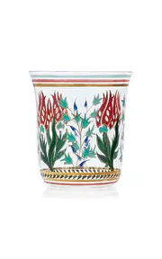 [Lobmeyr] Persian No. 1 Handpainted Floral Motif Tumbler