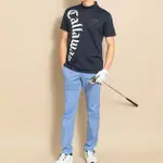 【CALLAWAY】新版高爾夫服裝男裝短袖快乾吸汗POLO衫寬鬆彈力透氣運動球衣  DX0941