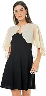[olyrjie] Womens Shawls and Wraps for Evening Dress Chiffon Shawl Cape Wedding Guest Bridesmaid Capelets Scarves