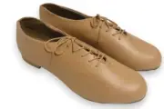 Capezio Tic Tap Toe 443 Caramel Tan Man Adult Dance Shoe Lace Up *CHOOSE SIZE*