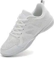 [Kvwqoty] Cheerleading Shoes, Dance Shoes, Women's Cheerleaders, Kids, Fitness, Gymnastics, Training Trainers, Non-Slip, Girls, Tumbling, Primary School Child