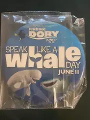 Dory Speak Like A Whale Day Pin Disney Parks Exclusive Finding Nemo Sequel