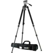 Miller DS-10 DV Fluid Head with Solo Aluminum Tripod System #1640