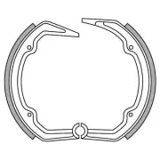 New NEWFREN Rear Brake shoe For BMW R65 LS 1-GF1219