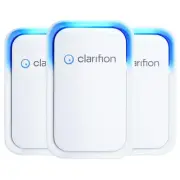 - Air Ionizers for Home (3 Pack), Negative Ion Filtration System, Quiet Air F...