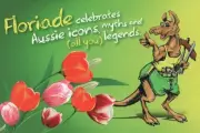 2007 Floriade Celebrates Aussie Icons Myths and Legends Advertising POSTCARD NEW