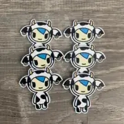Tokidoki Planar Resin Bow Craft Flatback Kawaii Sanrio Moofia mozzarella Cow
