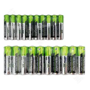 鼎極電池 恆威電池10入 環保碳鋅電池 3號電池 4號電池 綠能電池 玩具電池 AA電池 AAA電池