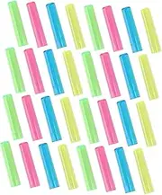 MINAOLULUS 50Pcs Replaceable Pencil Caps Plastic Extenders for Safe Grip Protection for Prevent Breakage Easy Installation Random Colors