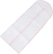 ELAYARD 1Pc Non Woven Wedding Dress Storage Bag Edge Bridal Garment Cover for Dustproof Protection Breathable and Washable for Wedding Gown Display and Storage