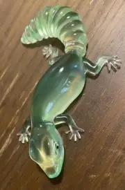 New and Unique, One Of A Kind, Small Sized Gecko Shaped Trinket, Made Of Resin