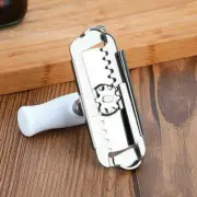 Stainless Steel Adjustable Twist Jar Opener Spiral Can Seal Lid Cap Remover AUS