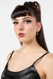 Bat Gem Earrings