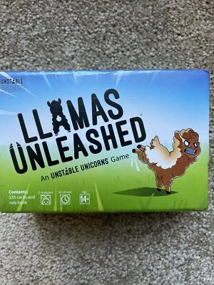 Llamas Unleashed Base Strategic Card Game Unstable Unicorns New Factory Sealed