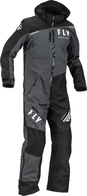 Fly Racing 2023 Cobalt Shell Monosuit (Black/Grey, Large)