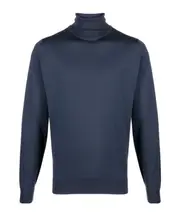 John Smedley Cherwell Knit Pullover M blue
