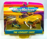 Micro Machines The Coolest Cars '80s Champ Car & WOODY HOT ROD Galoob