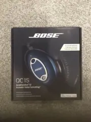 Bose QC15 Headphones - Blue Limited Edition-Brand New unopened Box