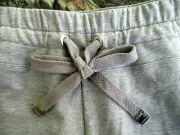 CALVIN KLEIN WOMAN JOGGER PANTS LOUNGE GREY COTTON MODAL BLND KNIT 3X NEW $79.50