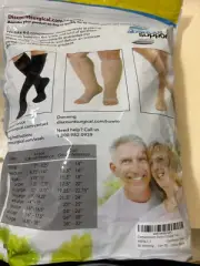 Absolute Support Compression Closed Toe Socks = 3 pairs - Black - 2XL