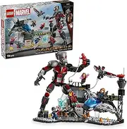 LEGO Marvel Captain America: Civil War Action Battle Building Toy for 10+ Year Old Boys & Girls, Super Hero Set with 8 Minifigures incl. Iron Man, Spider-Man & Black Panther, Buildable Kids Toys 76314