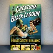 Creature from The Black Lagoon Movie Metal Poster -Tin Sign- Size: 20x30cm
