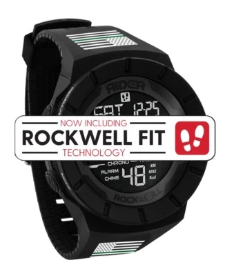 NEW MENS Rockwell COLISEUM FIT Wrist Watch GREEN LINE LIMITED BORDER PATROL USA
