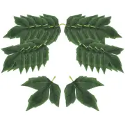 Small Peony Fake Leaves 100 Pcs Artificial Plants Greenery Decorations