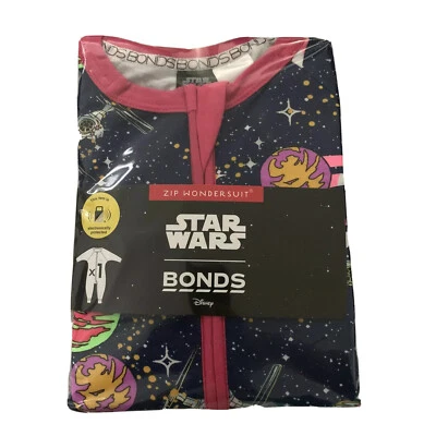 Bonds Star Wars Disney Size 2 Wondersuit Brand New In Packet