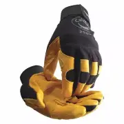 CAIMAN MECHANICS GLOVES PIG GRAIN KNUCKLE HYPERFORMANCE INDUSTRIAL GLOVES