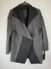 Vera Wang Coat $358 Handmade Wool Blend Coat Size: Medium NWT