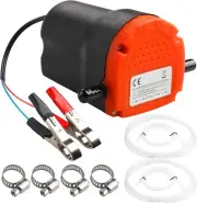 Electric Oil Change Pump Extractor Fluid Oil Transfer Pump w/ Tube for Boat ...