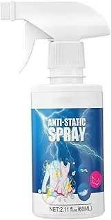 Leefasy Anti Static Spray Clothing Static Remover Spray Portable Fabric Static Spray Remove Electrostatic Sprays for Curtains Clothes