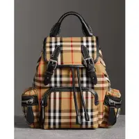 在飛比找蝦皮購物優惠-二手Burberry Vintage check Rucks