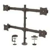 StarTech Desk Mount Quad Monitor Arm, Articulating - ARMQUAD