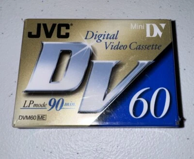 JVC DVC Mini DV Digital Video Tape M-DV60ME 60 Minutes Japan