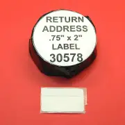 8000 Return Address / Barcode Labels fit Dymo 30578 - USA Seller & BPA Free