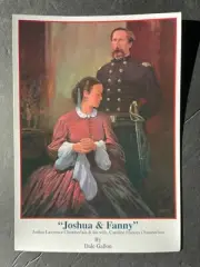 GETTYSBURG PA * Joshua & Fanny Chamberlain * Rare Advertisement Postcard 2003